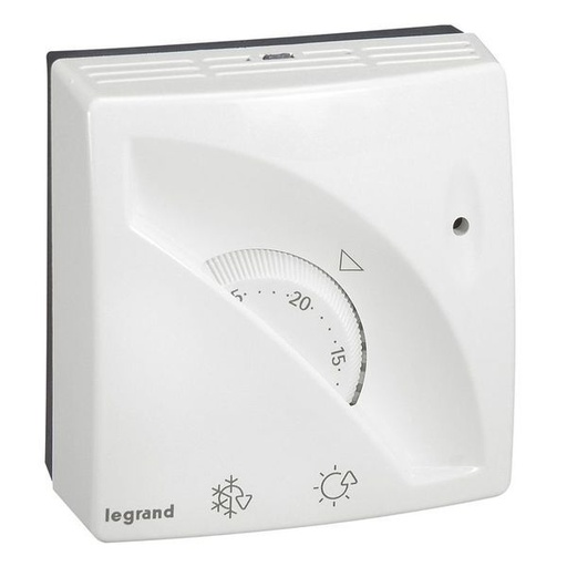[LEG049898] Thermostat D'Ambiance Mécanique Saillie - Blanc - Leg-049898