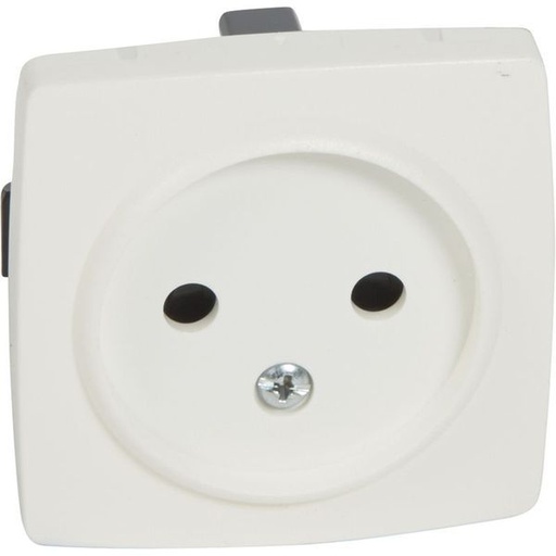 [LEG086122] Prise De Courant 2P Appareillage Saillie Composable Blanc legrand 086122