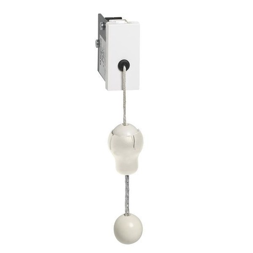 [LEG076677] Interrupteur À Tirette Mosaic 1 Module Blanc Antimicrobi legrand 076677