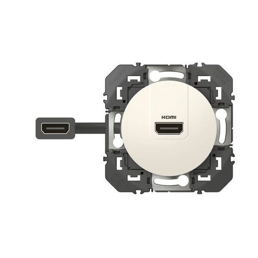 [LEG600385] Prise Hdmi Pré-Connectorisée Dooxie Finition Blanc legrand 600385