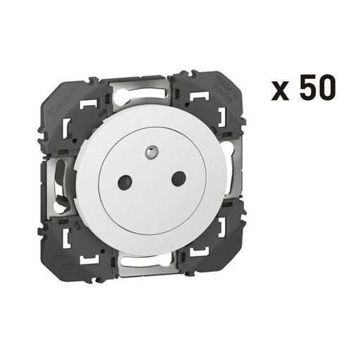 [LEG600635] Lot De 50 Prises De Courant 2P+T Surface Dooxie 16A Finition legrand 600635