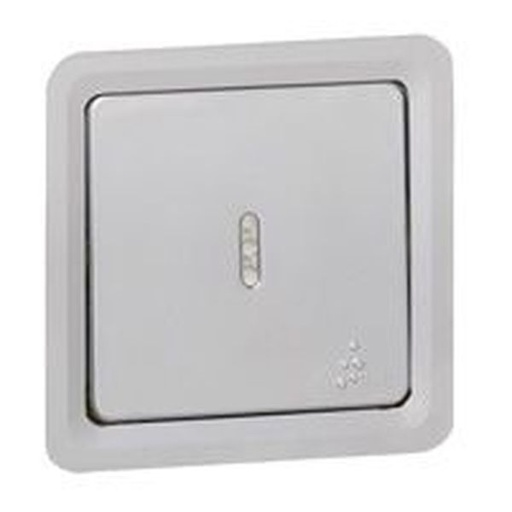 [LEG077842] Poussoir Inverseur Lumineux No 6A 230V~ Soliroc Ik10 Ip55 legrand 077842