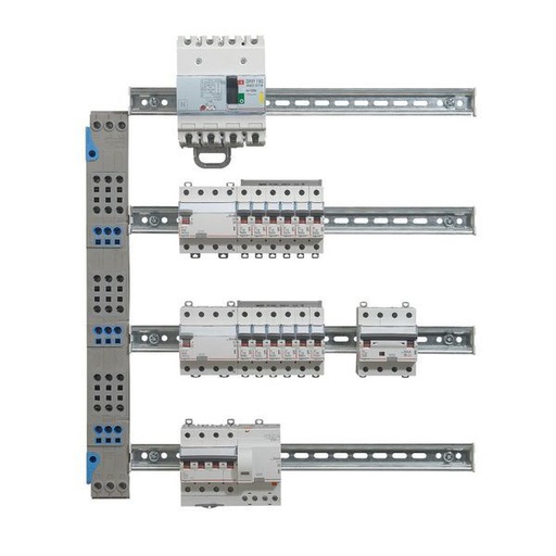 [LEG405034] Peigne D’Alimentation Vertical 125A Vx³ Bornes Automatiques legrand 405034