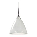 Luminaire  Suspension E27 60W Metal Laqué blanc 230V IP20 CL2