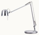 Luminaire  Lampe de bureau argent articule G6,35 50W INTIMUS