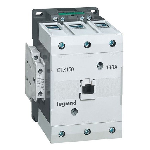 [LEG416256] Ctx Contacteur 3P 130A 2No2Nc 100V-240V Ac/Dc Bornes A Cage legrand 416256