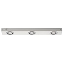 Luminaire  Reglette saillie gris 12V 3x20W