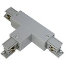 Luminaire  Té 3 allumages gris accessoire rail