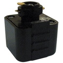 Luminaire  Adaptateur 6A gris 1 allumage