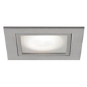 Luminaire  Spot Encastré fixe gris 12V 20W (ampoule et alim non inclus)