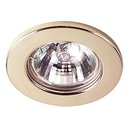 Luminaire  Spot fixe doré 12V 50W Encastré (ampoule et alim non inclus)