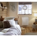 Axino radiateur horizontal - 2000W - blanc satiné