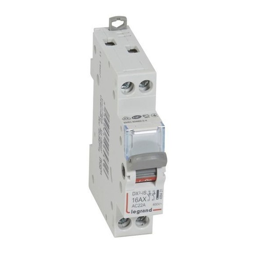 [LEG406431] Interrupteur-Sectionneur Dx³-Is 2P 400V~ 16A 1 Module legrand 406431