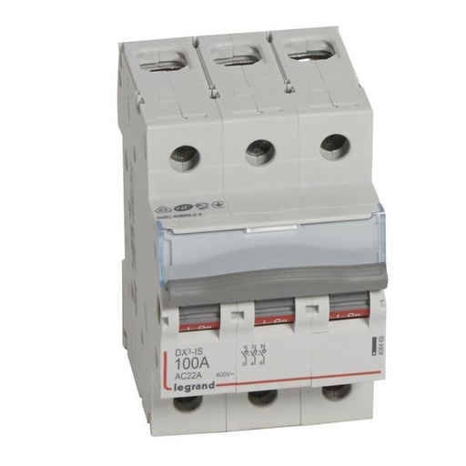 [LEG406469] Interrupteur-Sectionneur Dx³-Is 3P 400V~ 100A 3 Modules legrand 406469