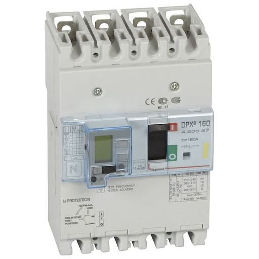 [LEG420037] Disjoncteurs Magnétothermiques Différentiels Dpx³160 Icu 16K legrand 420037