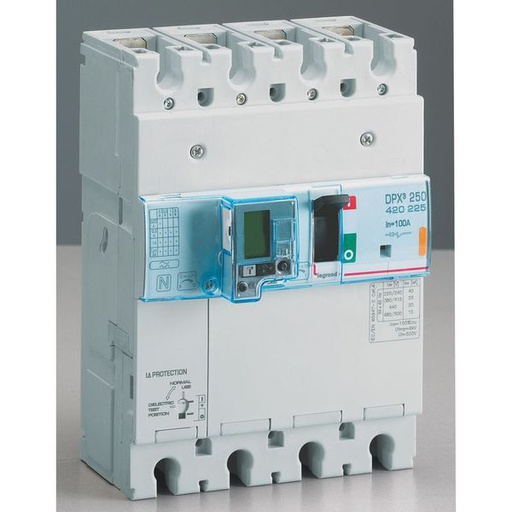 [LEG420225] Disjoncteur Magnétothermique Différentiel Dpx³250 Icu 25Ka 4 legrand 420225