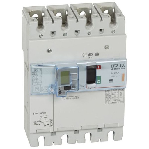 [LEG420228] Disjoncteurs Magnétothermiques Différentiel Dpx³250 Icu 25Ka legrand 420228