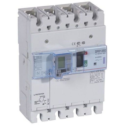 [LEG420288] Dpx3 250 Magneto-Th+Diff 4P 200A 50Ka legrand 420288