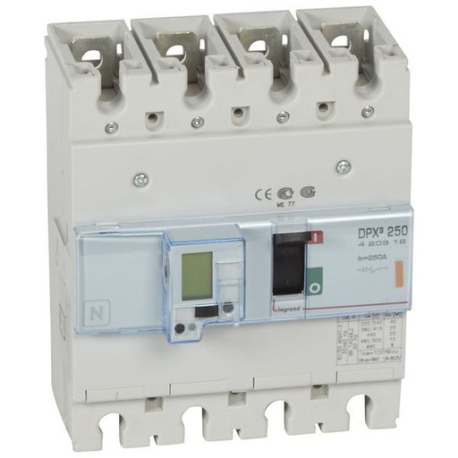 [LEG420319] Disjoncteur Électroniques Dpx³250 Pouvoirs De Coupure 25Ka legrand 420319