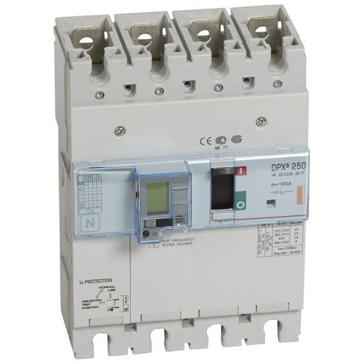 [LEG420327] Disjoncteur Électronique Différentiel Dpx³250 25Ka 400V~ - legrand 420327