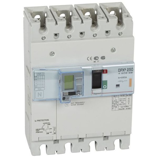 [LEG420329] Disjoncteur Électroniques Différentiele Dpx³250 25Ka 400V~ - legrand 420329