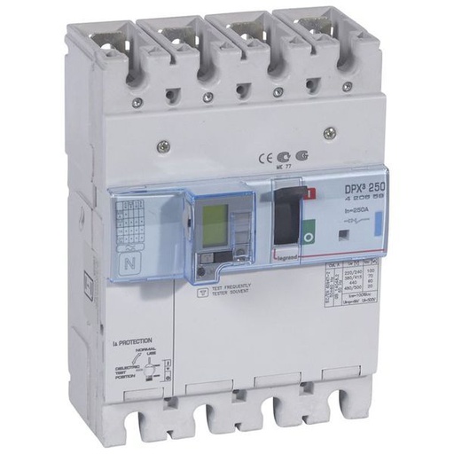 [LEG420659] Dpx3 250 Elect + Diff 4P 250A 70Ka legrand 420659