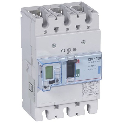[LEG420668] Dpx3 250 Elect + Mesure 3P 160A 70Ka legrand 420668