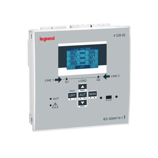 [LEG422682] Boîtier D'Automatisme Pour La Gestion Avancée De 2 Disj. 6 E legrand 422682
