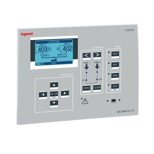 [LEG422683] Boîtier D'Automatisme Pour La Gestion Avancée De 3 Disj. 8 E legrand 422683