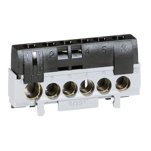 [LEG092783] Bornier De Phase 6 Connexions legrand 092783