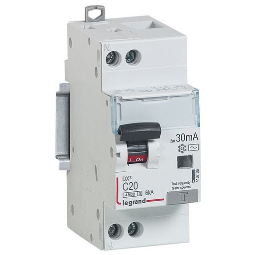 [LEG092833] Disj.Dif.30Ma 1P+N 20A Lexic legrand 092833