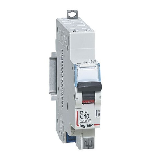 [LEG092892] Disjoncteur Dnx³ Phase + Neutre 10 A Bornes Automatiques - legrand 092892