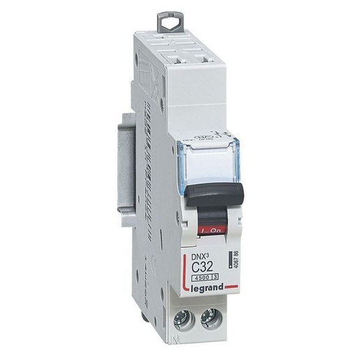 [LEG092895] Disjoncteur Dnx³ Phase + Neutre 32 A Bornes Automatiques - legrand 092895