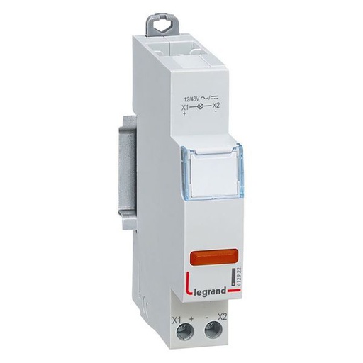 [LEG412922] Cx3 Voyant 1 Led Rouge 12/48V Ac/Dc legrand 412922