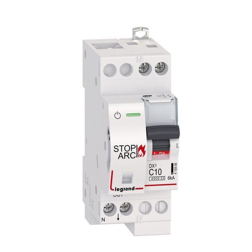 [LEG415906] Dx3 Disj Stop Arc 1P+N C10 4500A 6Ka legrand 415906