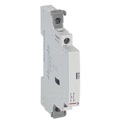 [LEG412430] Auxiliaire De Signalisation Pour Contacteur 25A 5A 250V~ O legrand 412430