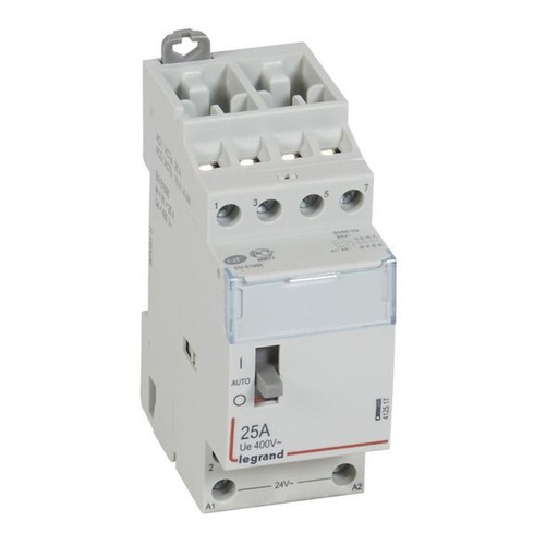 [LEG412517] Cx3 Contacteur 24V 4F 25A Avec Manette legrand 412517