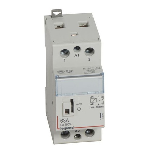 [LEG412547] Contacteur De Puissance Cx³ Bobine 230V~ 2P 250V~ 63A - legrand 412547