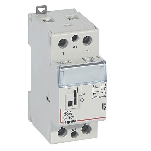 [LEG412548] Contacteurs De Puissance Cx³ Bobines 230V~ 2P 250V~ 63A legrand 412548