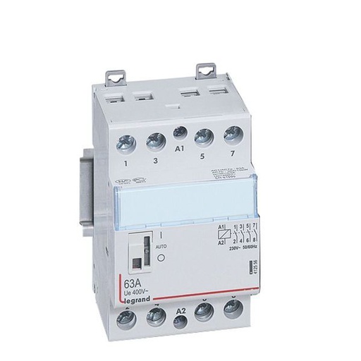 [LEG412556] Contacteur De Puissance Cx³ Bobine 230V~ 4P 250V~ 63A - legrand 412556