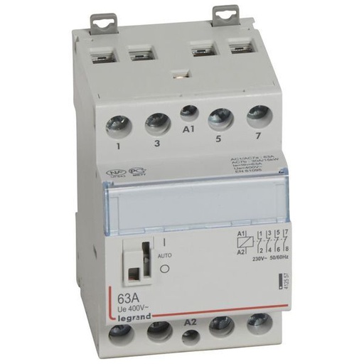 [LEG412557] Contacteurs De Puissances Cx³ Bobines- 230V~ 4P 250V~ 63 legrand 412557