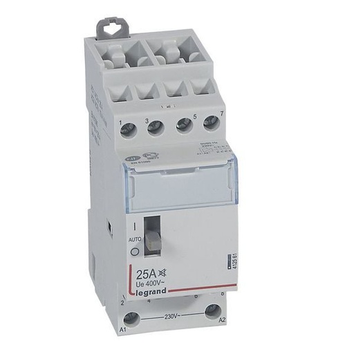 [LEG412561] Contacteur Puissance Cx³ Silencieux Bobine 230V~ -4P 400V~ 2 legrand 412561