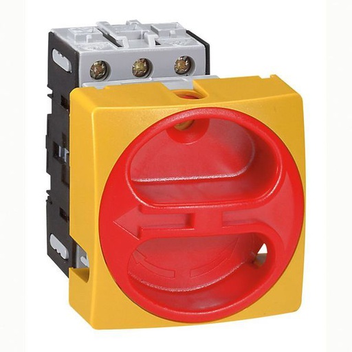 [LEG022132] Inter Sec Tripolaire 25A Fixd22 Pres Cad legrand 022132
