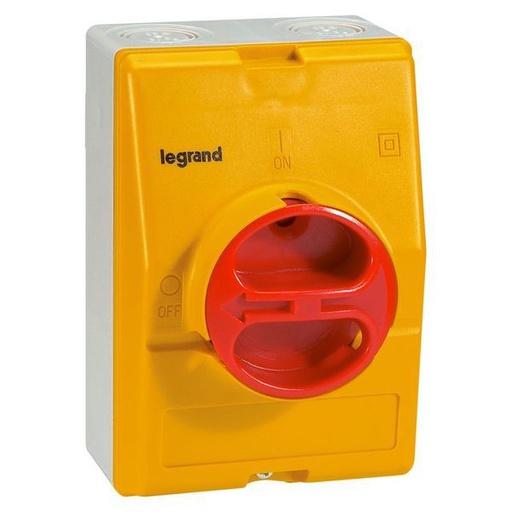 [LEG022242] Inter Sec Boit 25 32A Tri/Tetra Cad J/R legrand 022242