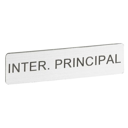 [LEG022285] Inter Sec Etiquette Autocollante Fr legrand 022285