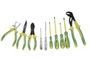 COFFRET 10 OUTILS Bimatière, isolés 1000V 6 tournevis, 4 pinces