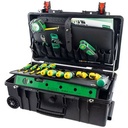 Valise Étanche Avec Trolley Et Roulettes, 17 Outils + 5 Offerts