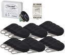 Aiphone Pack Centrale De Gestion Vigik® + Alimentation + 24 Badges - Hepack24