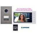 Aiphone Kit Visiophone 7" Encastré 2 Fils Avec Mémoire D'Images - Jvs1F