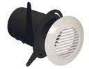 Bouche Hygroréglable Cuisine C32 Curve L 10-50/90 M3/H D125 Mm Cordelette